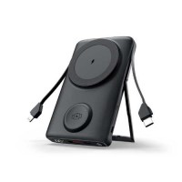EccoTech 10.000 Mah Wireless Magsafe Stand Özellikli 2in1 15W Powerbank - ( içten kablolu)